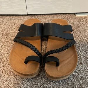 Maurice’s Slip On Strappy Sandal